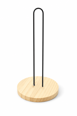 PORTAROLLO BASE DE MADERA