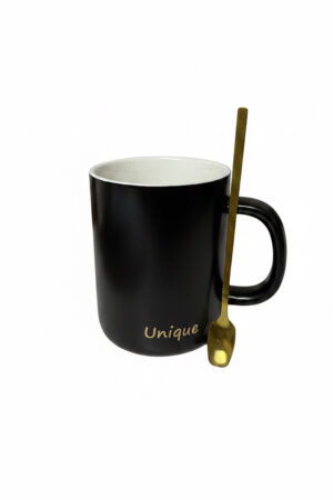 TAZA DE CERAMICA CON CUCHARA