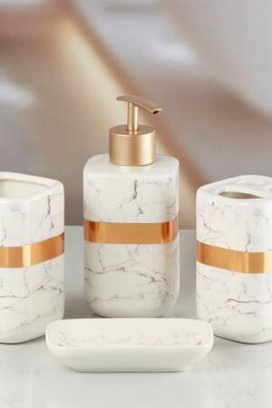 SET DE BAÑO MARMOLADO