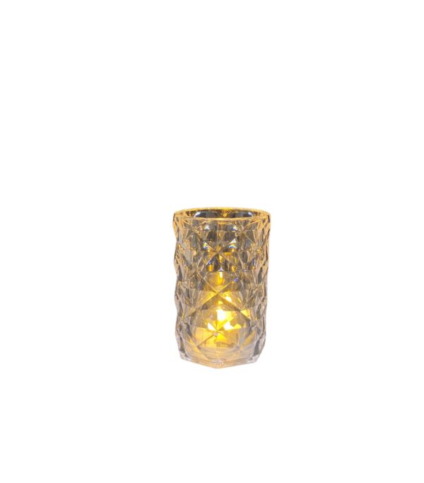 Velador con Luz diamante mediana - Imagen 2