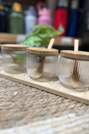 SET X3 VASOS DE VIDRIO