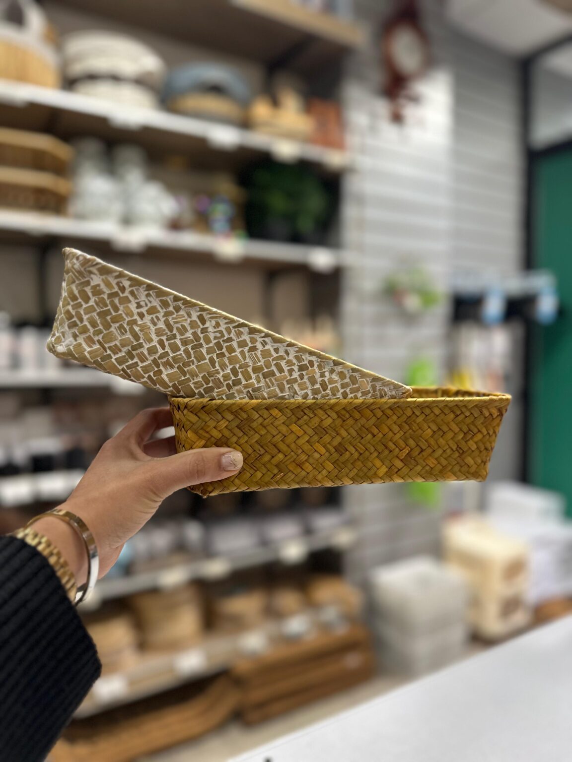 Canasto Chico De Mimbre Zakkadeco