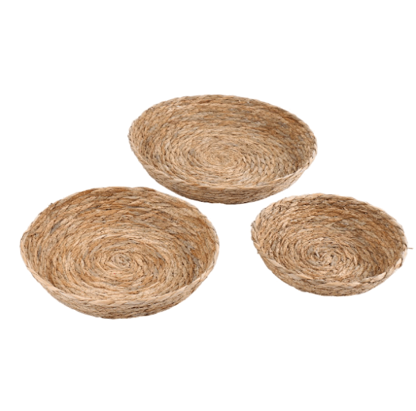 SET DE 3 BANDEJAS DECORATIVAS