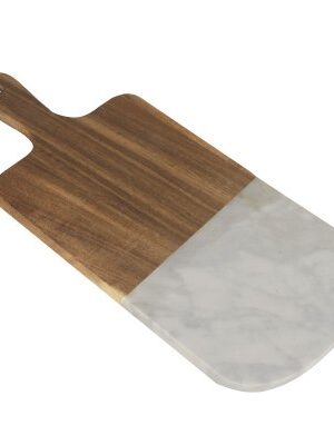 BANDEJA DE MADERA / MARMOL