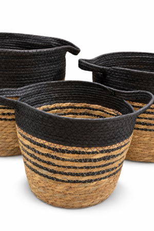 SET CANASTO DECORATIVO X3