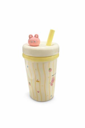 TAZA CERAMICA C/ TAPA GOOD TIME