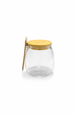 JARRA DE VIDRIO C/ CUCHARA