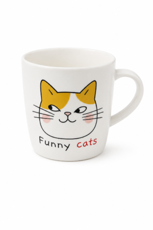 TAZA CARA DE GATOS