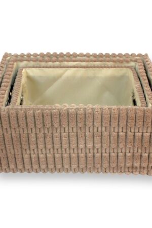 SET CANASTOS X3 DE PLUSH