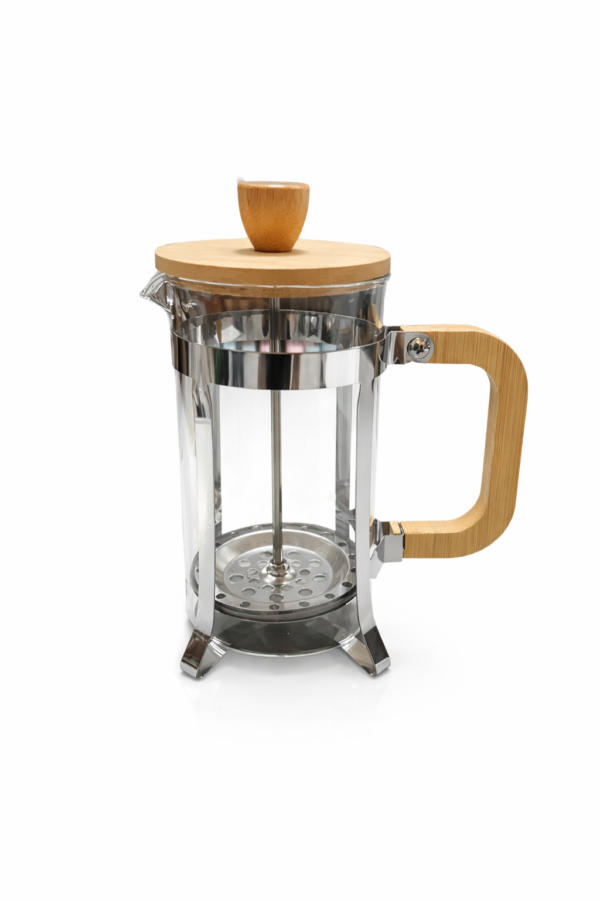 CAFETERA C/ EMBOLO DE MADERA – Zakkadeco