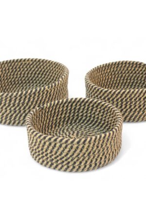 SET CANASTOS X3 REDONDOS