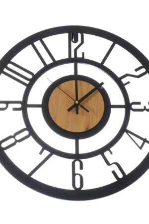 RELOJ C/ DETELLES DE BAMBU