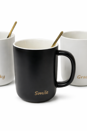 TAZA CERAMICA C/ CUCHARA