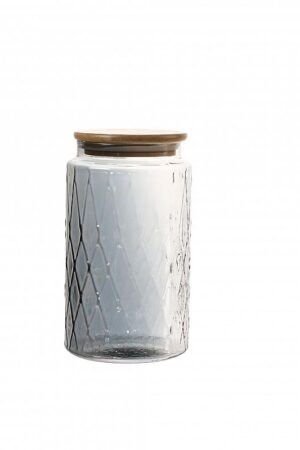 FRASCO C/ TAPA DE BAMBU