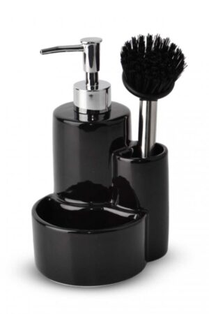 DISPENSER PARA DETERGENTE TRIPLE C/ CEPILLO