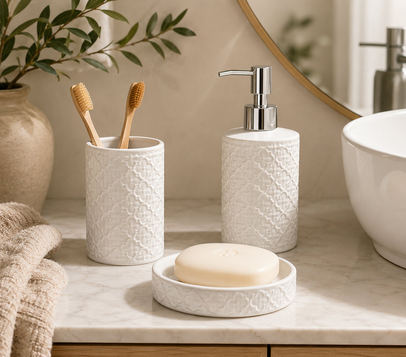 SET BAÑO X3