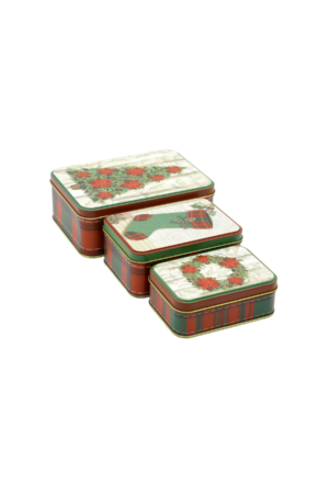 Caja de Lata cuadrada caja de juego