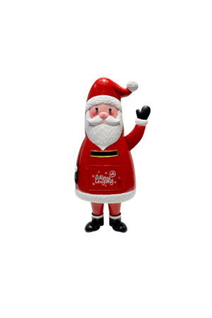 Adornos de buzón de Papá Noel de hierro
 Hierro
