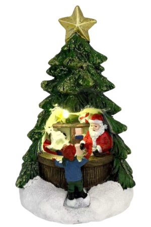 Puesto de juguetes para el árbol de Navidad