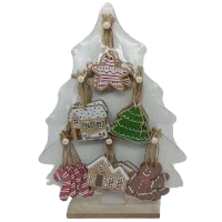 ARBOL COLGANTE CON 36 PIEZAS 46*29*38