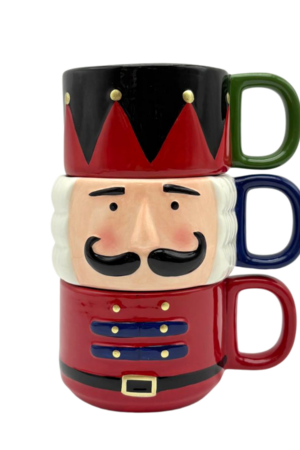 Juego de tazas de cascanueces