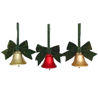 Colgante de campana de hierro x1