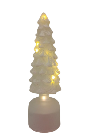 Lámpara de cristal intermitente giratoria de 30 cm