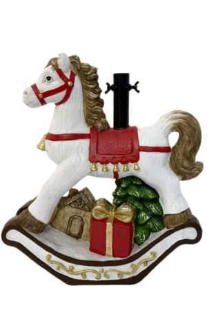 Caballo blanco grande