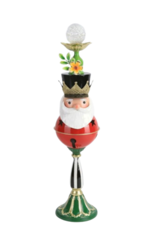Adorno de bombilla de Papá Noel