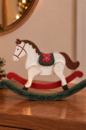 Adornos de madera caballo