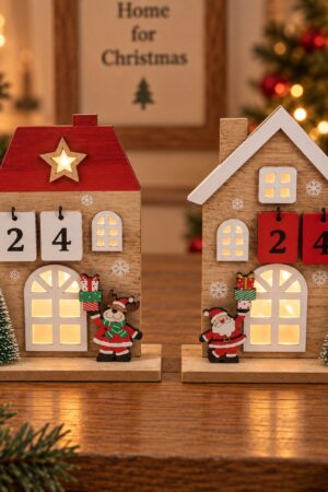 ADORNOS DE MADERA CALENDARIO